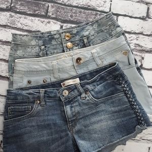 Denim Shorts Bundle - Levis, Justice, Cher…